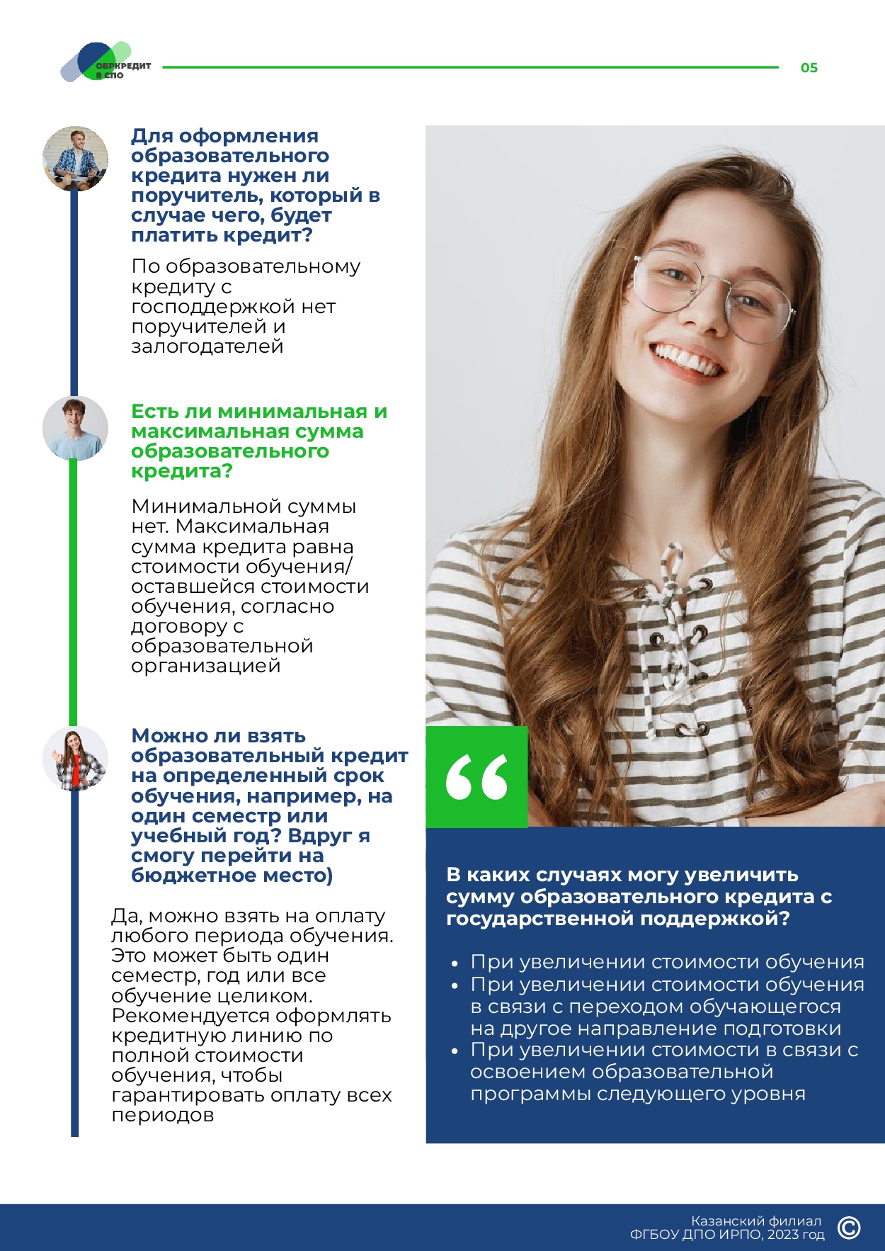 Образовательное кредитование: пособие для студентов СПО